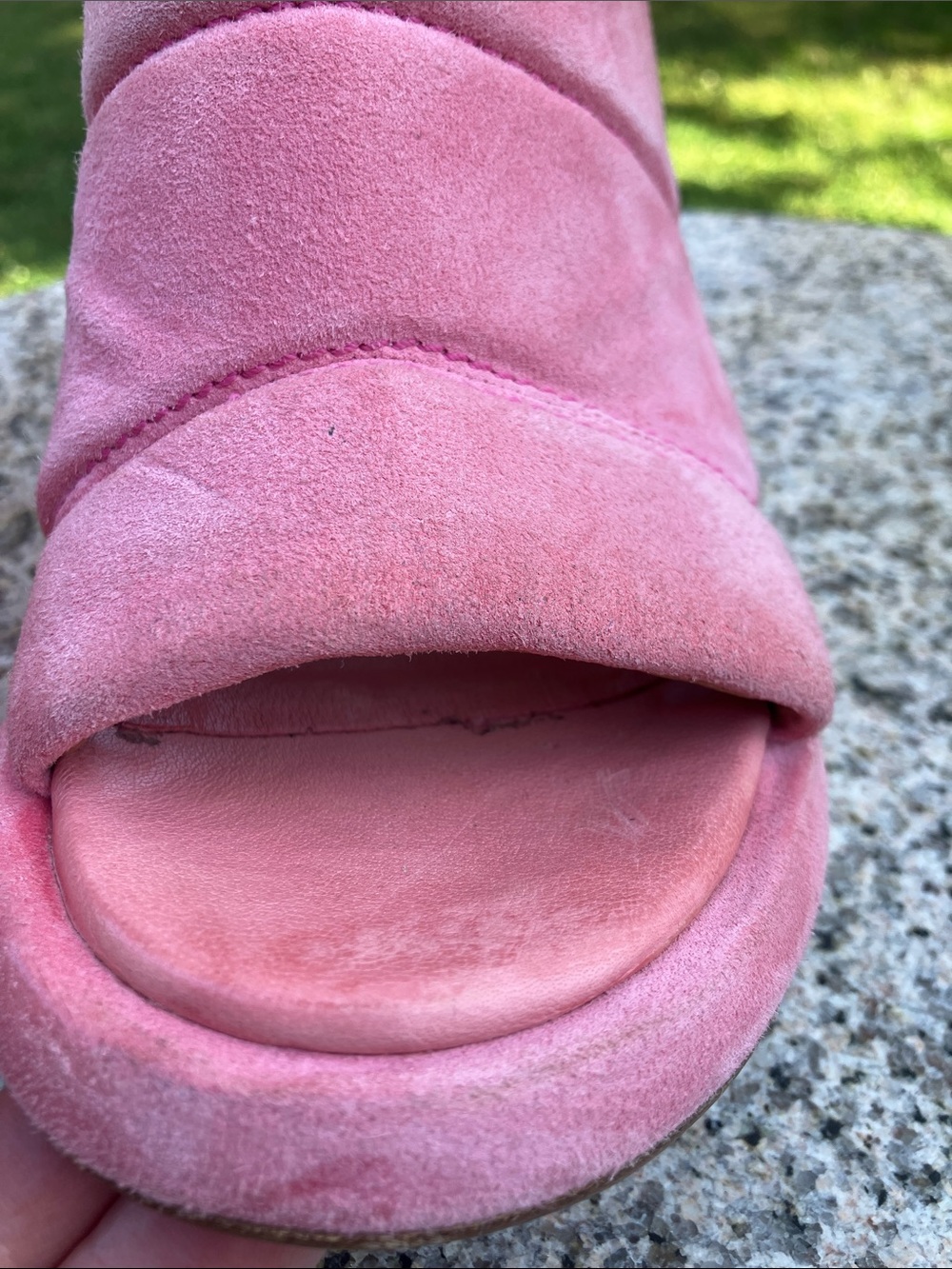 AS.98 Madigan Pink Slide Sandals 38 - Picture 3 of 12